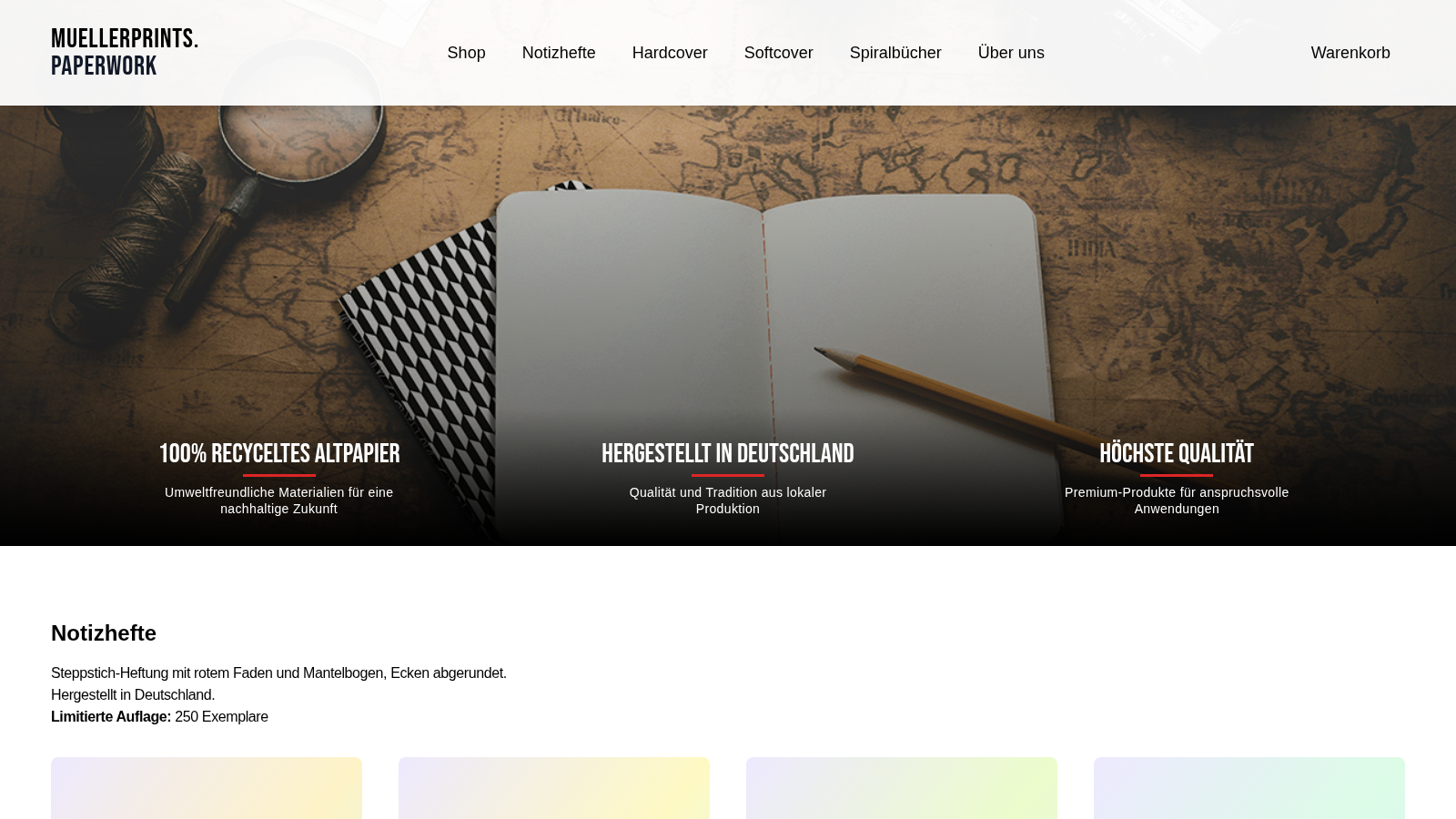 Der MUELLERPRINTS-Shop, betrieben mit libreshop (1/1)